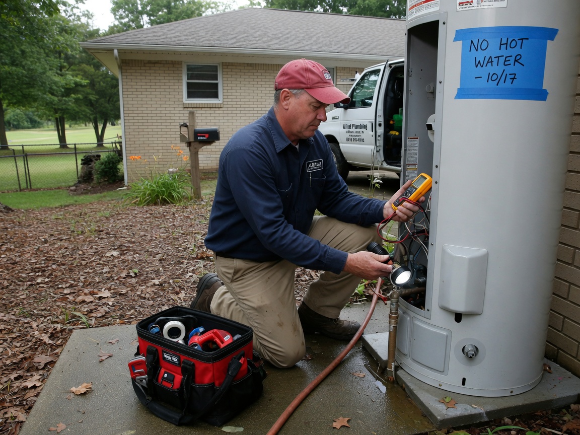 water heater repair in Jackson Hills