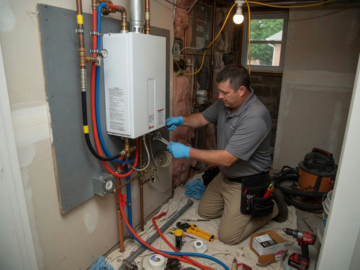 water heater repair in Beckwith Crossing