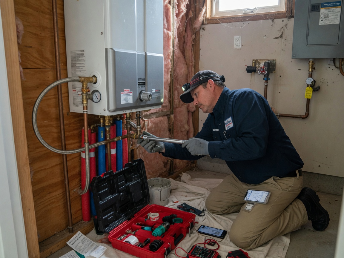 water heater repair in Bridgewater