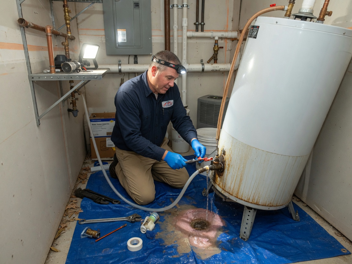 Water Heater Leaking in Mount Juliet, TN