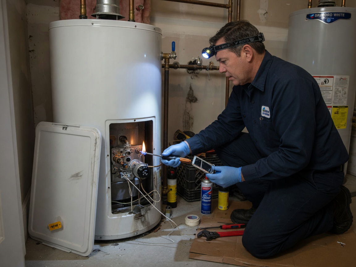 Water Heater Pilot Light Repair in Mount Juliet, TN