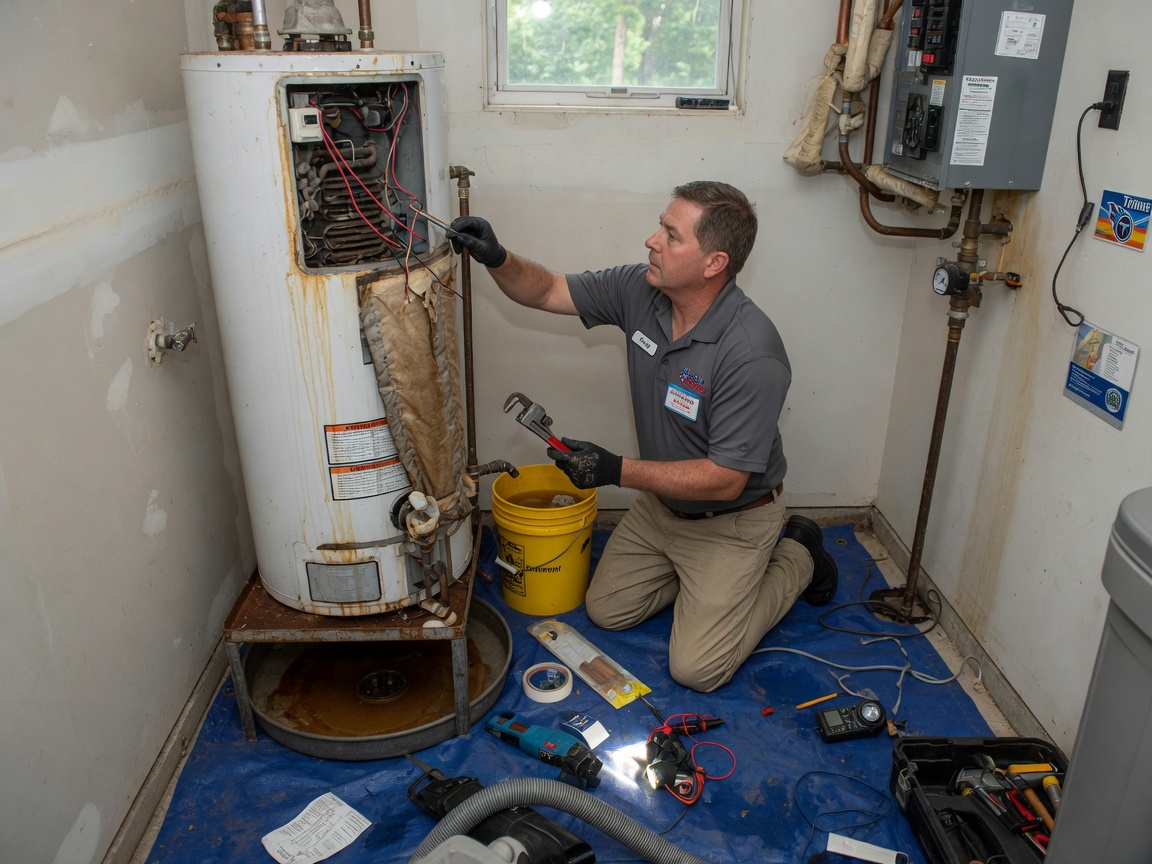 water heater repair in Baird Farms